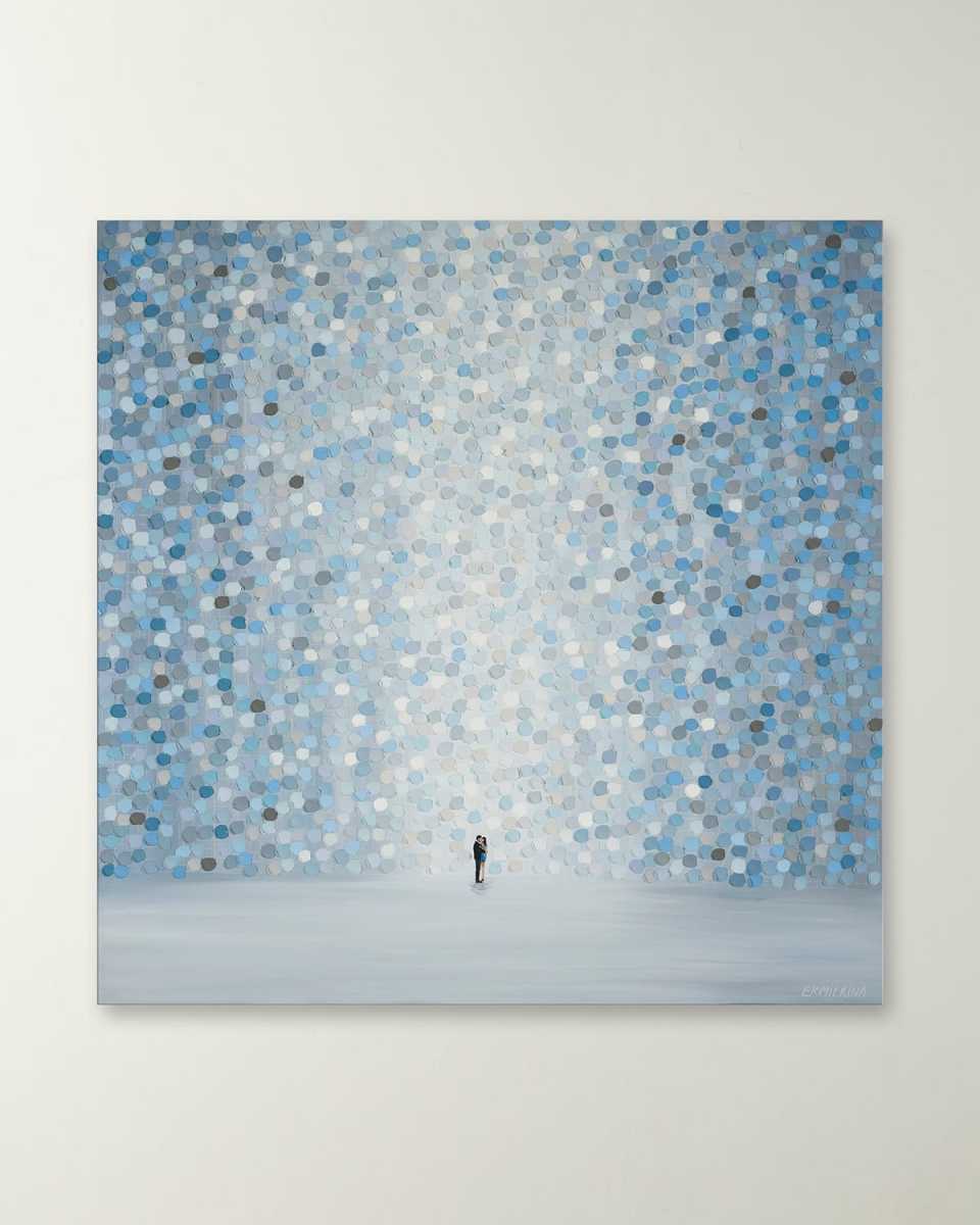 "Kiss in the Moonlight" Gallery-Wrapped Giclee by Ekaterina Ermilkina